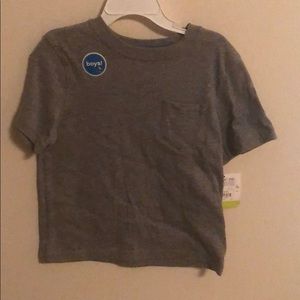 Boys grey pocket t shirt